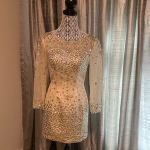 Elegant Sequin Embellished Dress